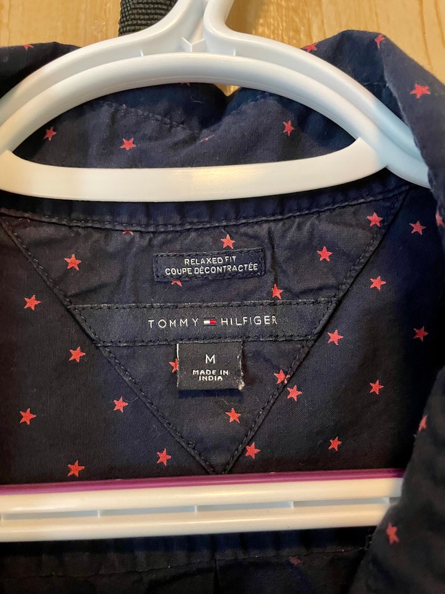 Tommy Hilfiger Medium Relaxed Fit Star Print Button-Down - photo 3
