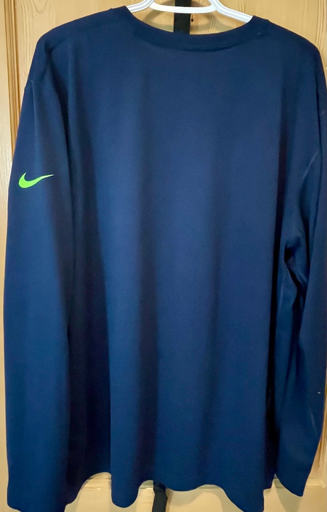 Nike XXL Dri-Fit Seattle Seahawks Long Sleeve Shirt - photo 2
