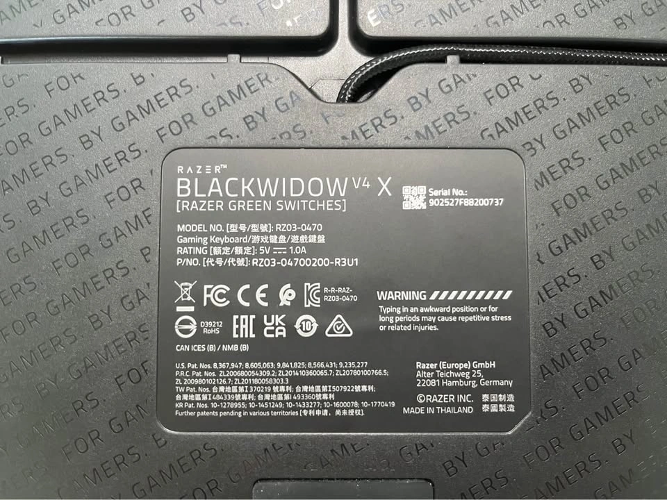 Razer Black Widow V4 X Mechanical Gaming Keyboard - photo 4