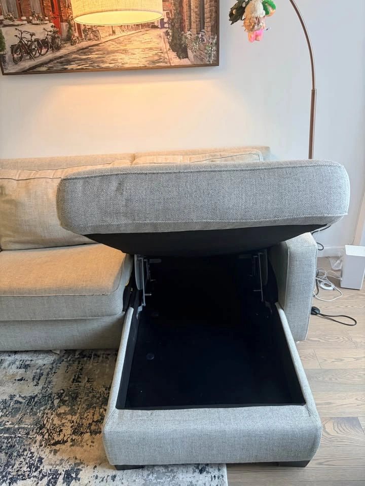 Luxury West Elm Sleeper Sofa with Storage - photo 5