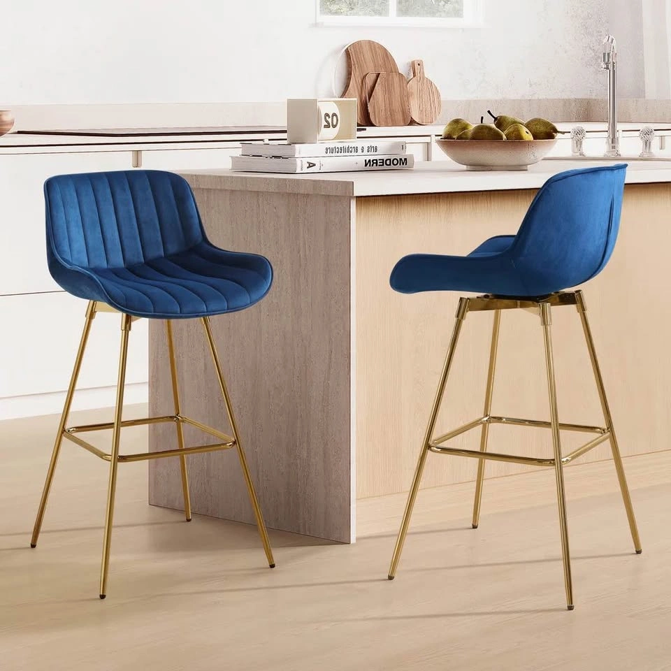 Neuhaus Swivel 28.34" Bar Stool (Set of 2) - photo 2