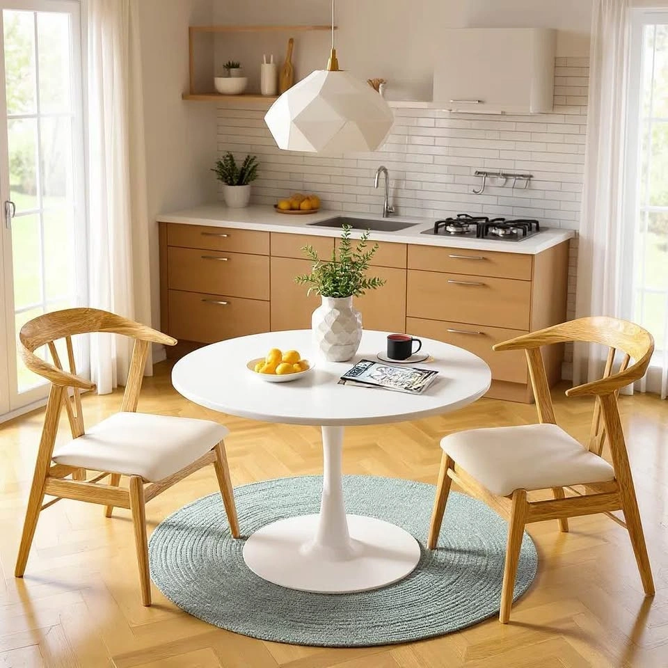Indars Pedestal Dining Table - photo 2
