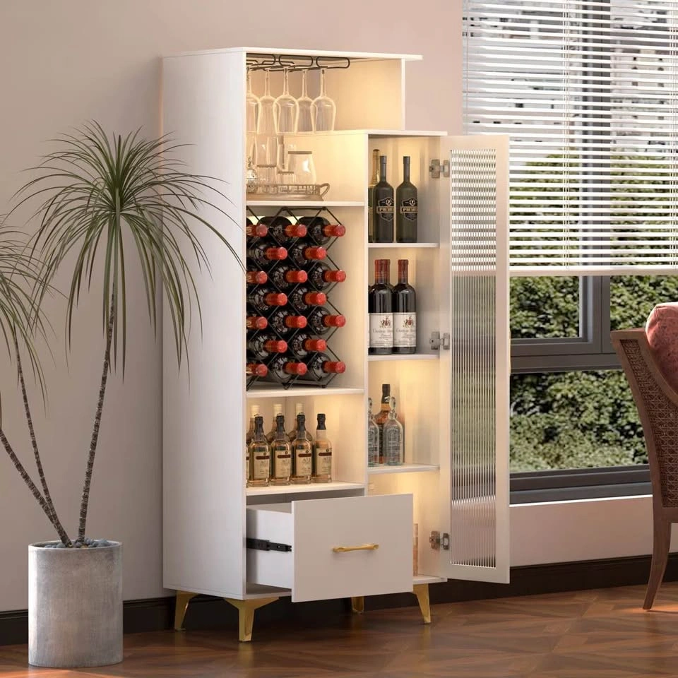 Marisela 64'' Bar Cabinet - photo 2