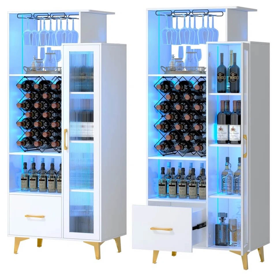 Marisela 64'' Bar Cabinet - photo 3