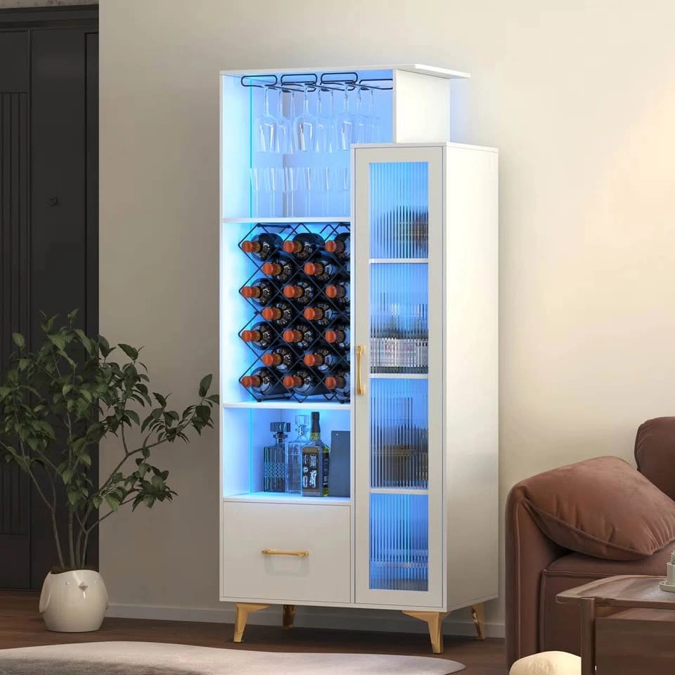 Marisela 64'' Bar Cabinet - photo 4