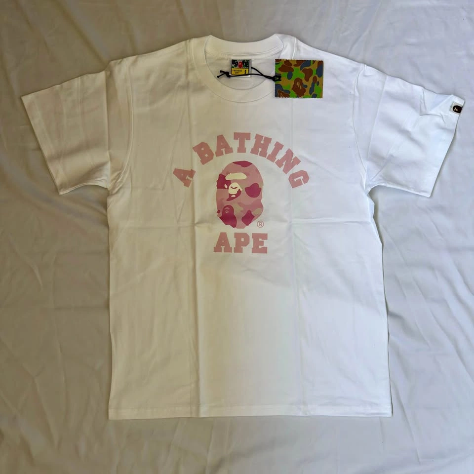 Bape Pink Logo Tee