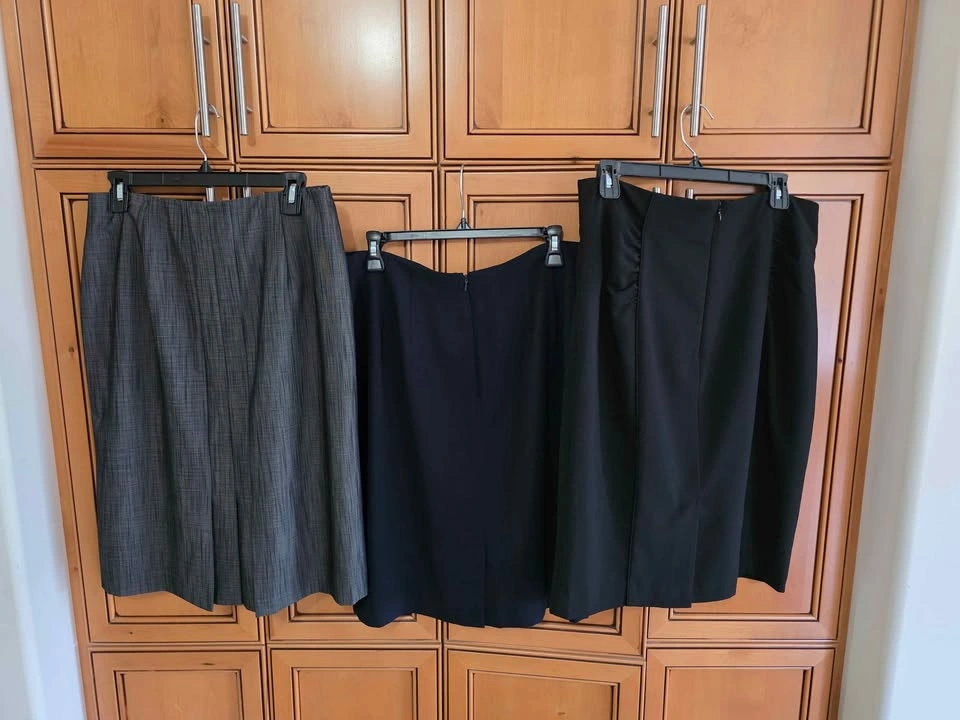 Clothing Blowout! 3 Women's Size 12 Lined Straight Skirts - photo 2