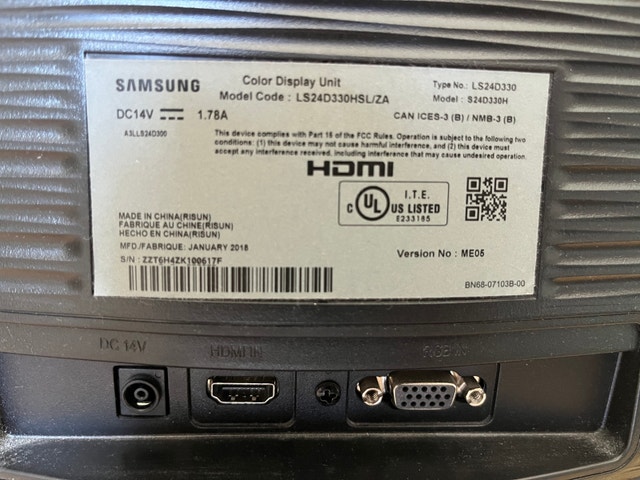 Monitor - 24 inches - photo 2