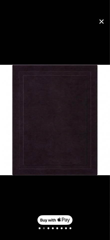NEW 8X10 Indian Wool Plum Rug - photo 2