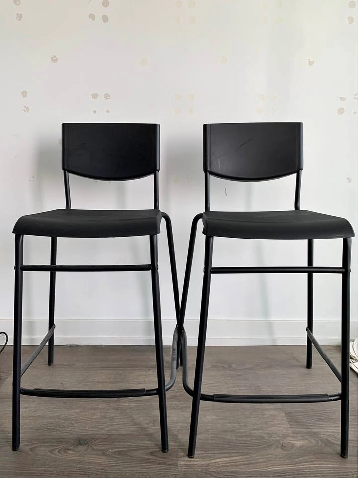 Set of 2 IKEA STIG Bar Stools
