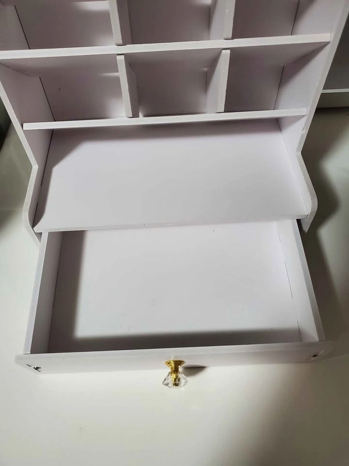 White Desktop Organizer (H:10"×W:9.5"×6") - photo 2