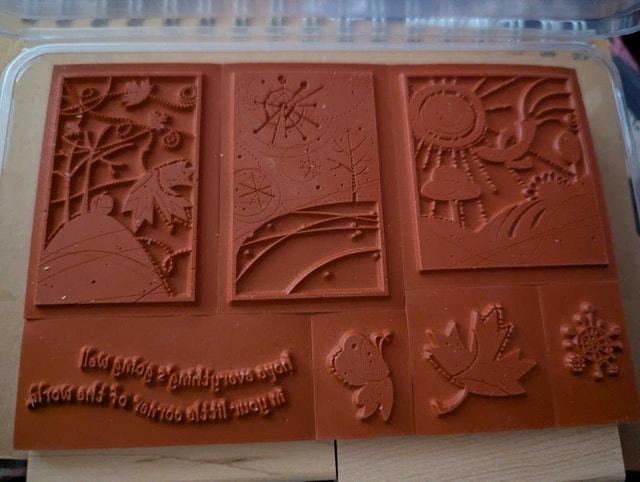 2007 Stampin' Up! "Seasonal Whimsy" stamp set