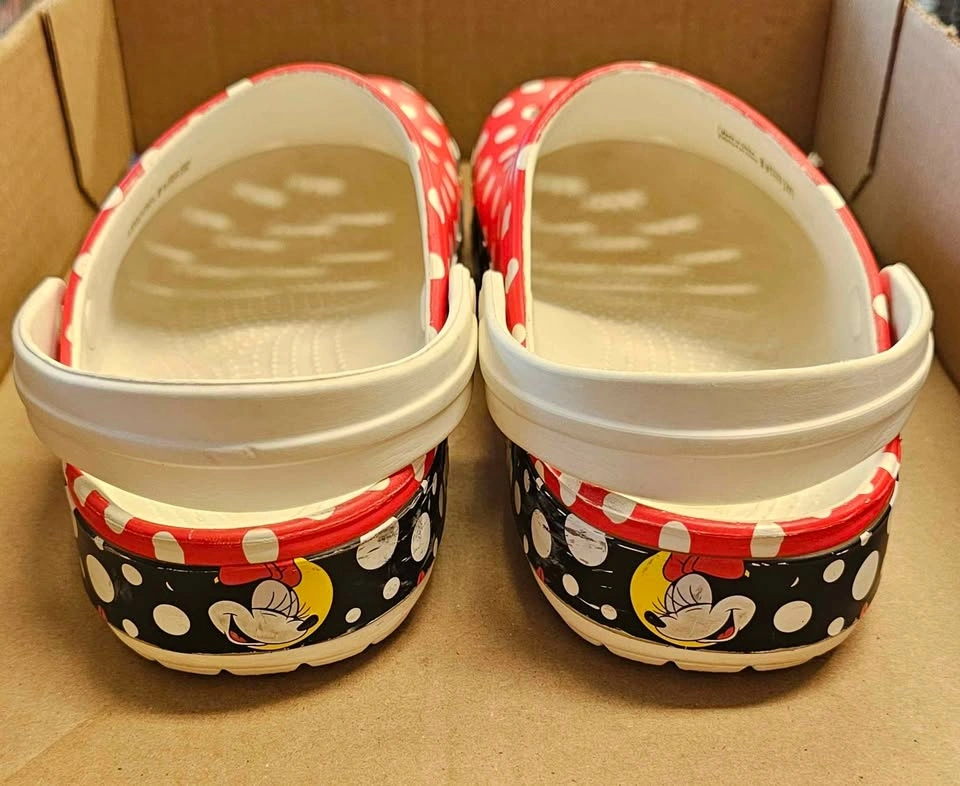 Authentic Disney Minnie Mouse Crocs Clogs - Women's 7 / Men's 5 - photo 4