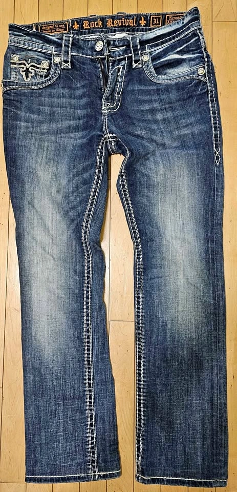 Rock Revival Kenneth Alt Straight Men's Jeans - Size 31