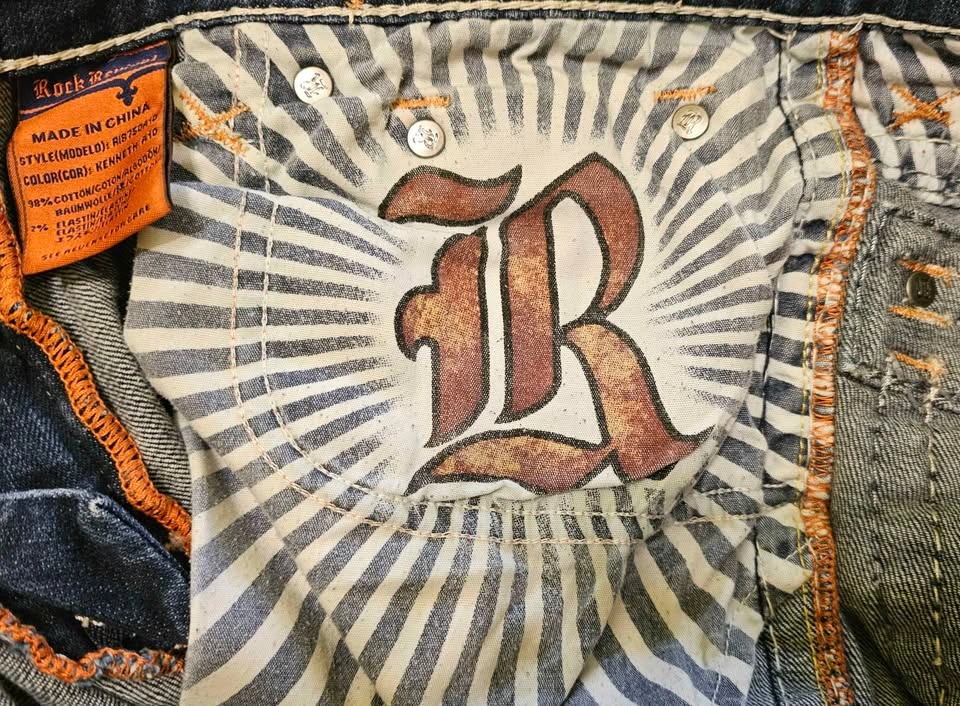 Rock Revival Kenneth Alt Straight Men's Jeans - Size 31 - photo 4