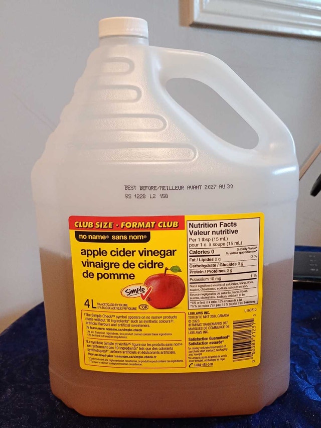 Apple cider vinegar