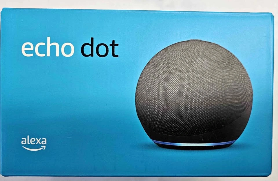 Brand New Amazon Echo Dot (4th Gen) Smart Speaker - Charcoal
