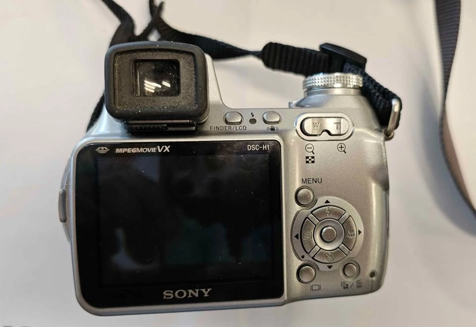 Vintage Sony Cyber-shot DSC-H1 Digital Camera - photo 2