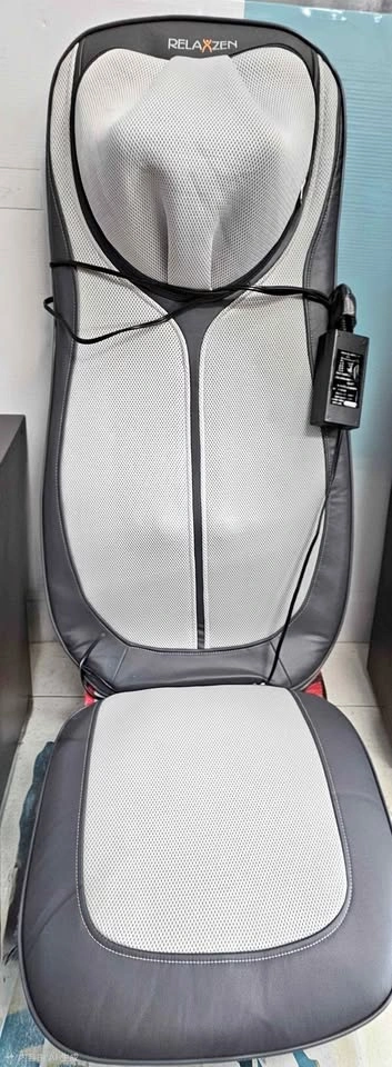 Relaxzen Neck & Full Back Shiatsu Massage Cushion with Heat