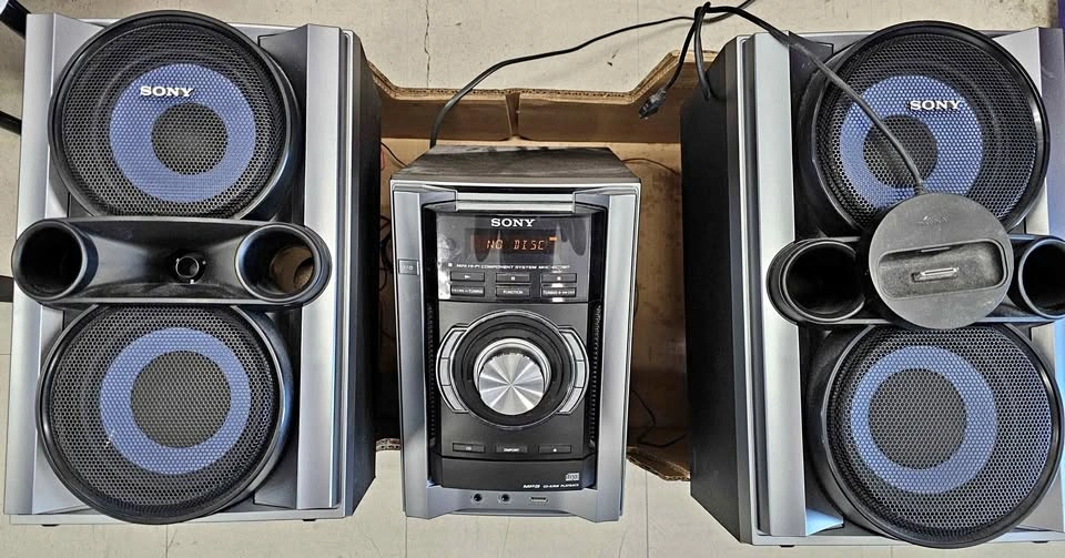 Sony HCD-EC78P Mini Hi-Fi System - 270W w/ Remote & iPod Dock