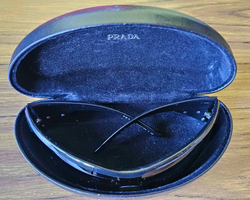 Authentic PRADA SPR 62I Vintage Shield Sunglasses - Rare Full Lu - photo 3