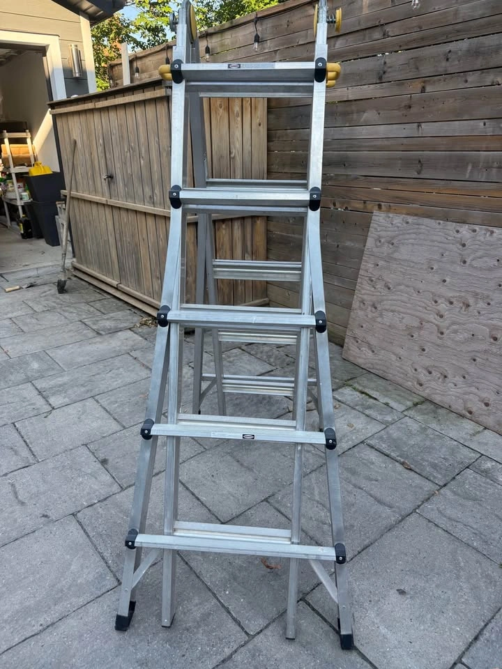 Mastercraft 21’ Multi-Position Aluminum Ladder (300 lb Type IA) - photo 2