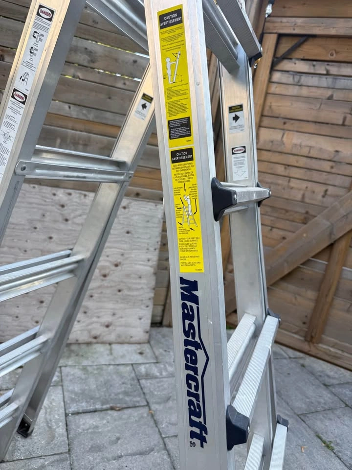 Mastercraft 21’ Multi-Position Aluminum Ladder (300 lb Type IA) - photo 3