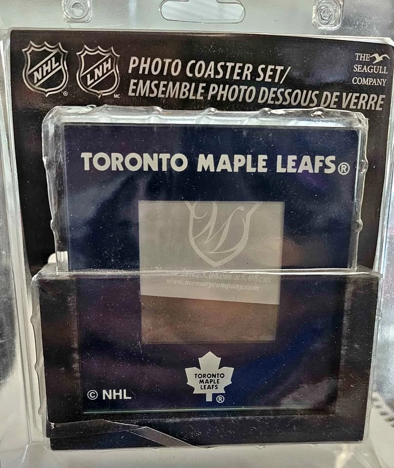 RARE 2009 Toronto Maple Leafs NHL Photo Coaster Set