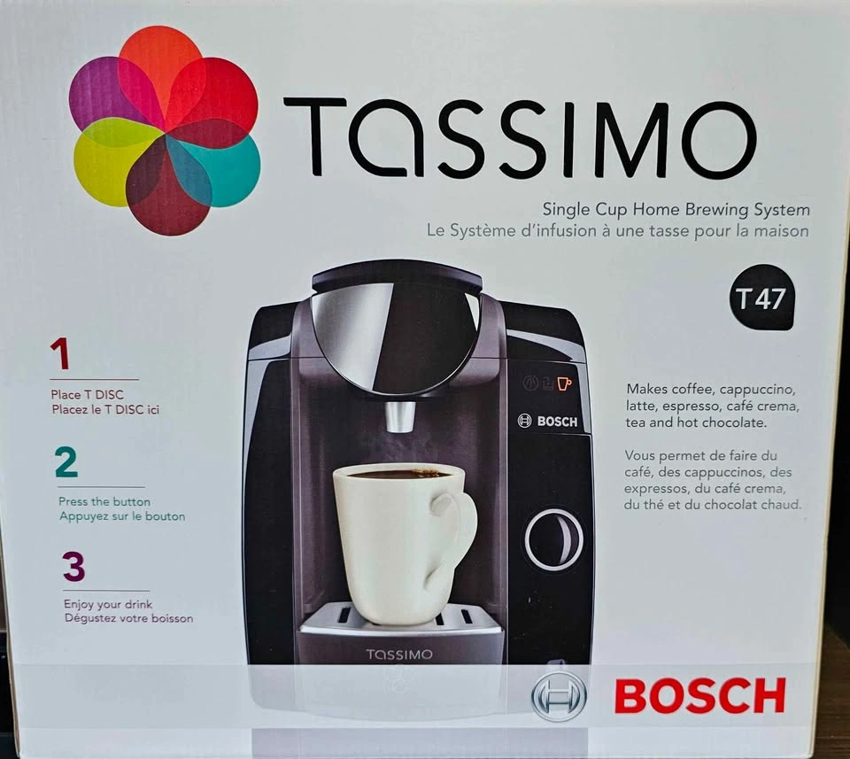 Bosch Tassimo T47 Single Cup Coffee Maker & Espresso Machine - photo 2