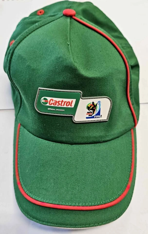 Vintage 2010 FIFA World Cup South Africa Castrol Sponsor Hat