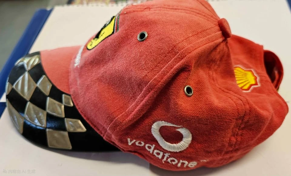 Vintage Style Michael Schumacher Ferrari F1 Racing Cap - photo 2