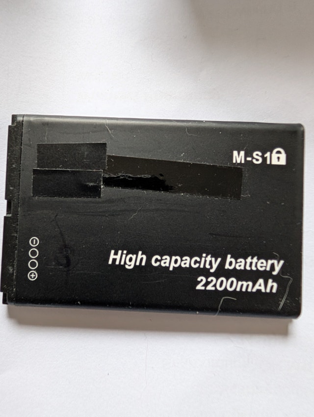 Battery for BlackBerry phone