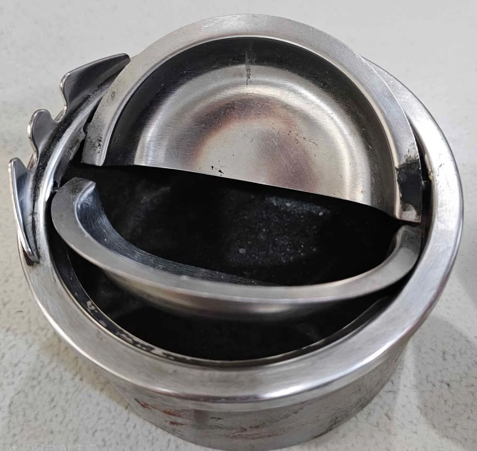Rare Vintage Mid-Century DUK-IT Floor Standing Ashtray - photo 2