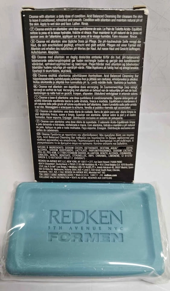 Ultra Rare 2017 Deadstock Redken For Men Cleanse Bar - photo 2