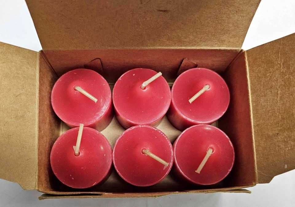 Rare 2015 Deadstock | PartyLite Crimson Berry Votive Candles