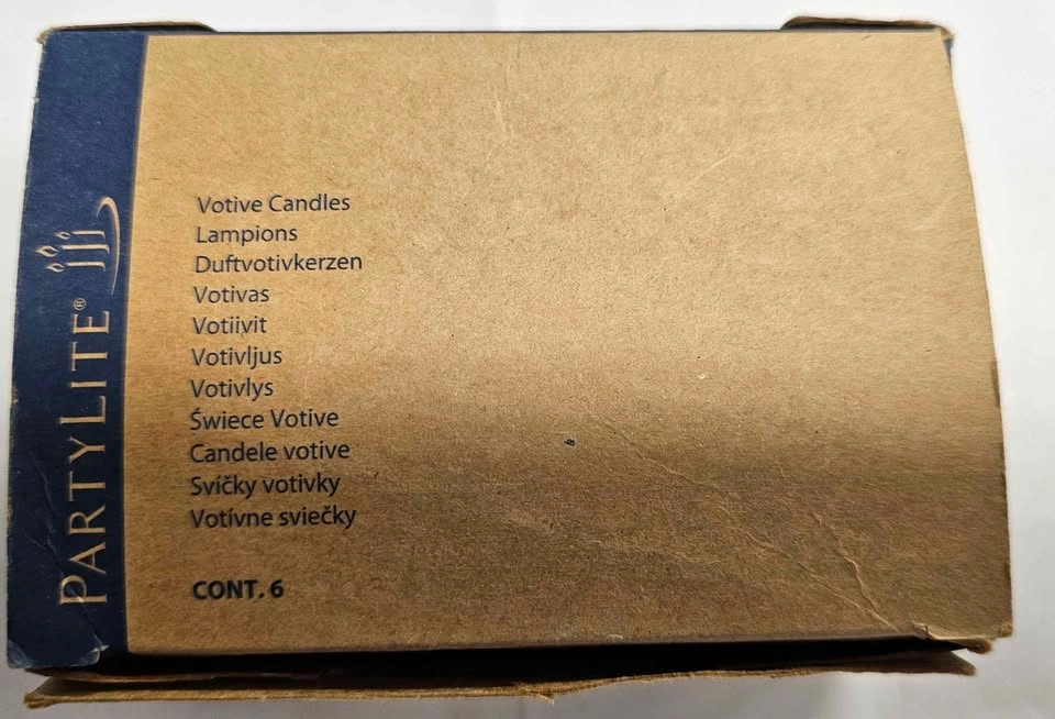 Rare 2015 Deadstock | PartyLite Crimson Berry Votive Candles - photo 2