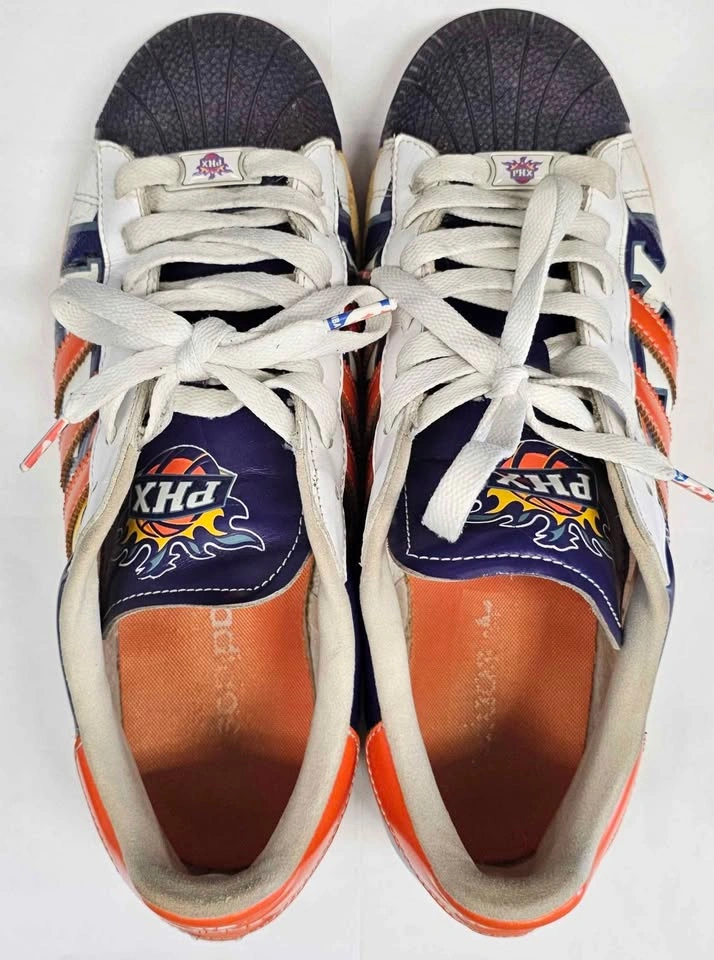Rare 2006 Vintage Adidas Superstar 1 NBA "Phoenix Suns" - Men's - photo 3