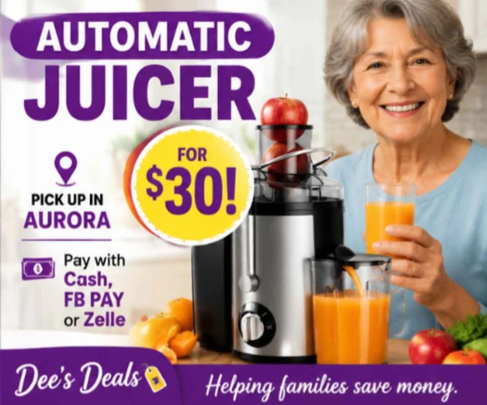 Automatic Juicer BRAND NEW IN BOX ONLY $30 - photo 3