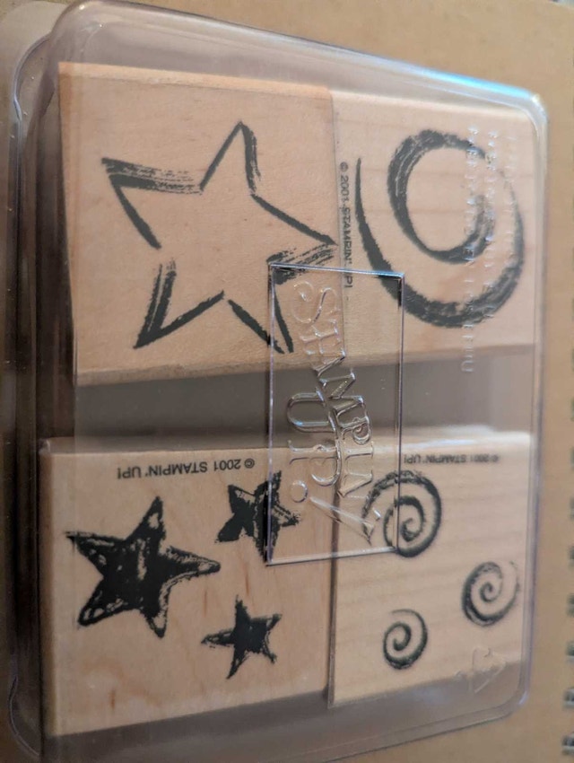 Stampin' Up! 2001 Stars & Swirls Set