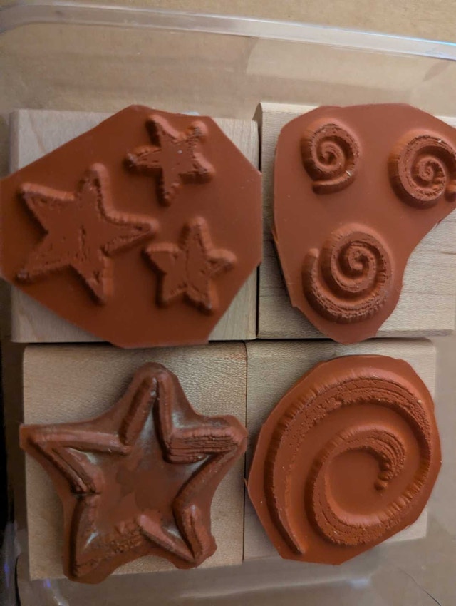 Stampin' Up! 2001 Stars & Swirls Set - photo 2
