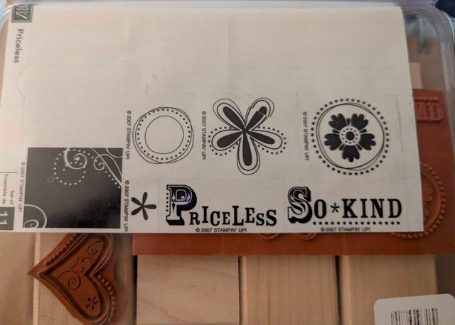 Stampin' Up "Priceless" Set - Gently Used - photo 2