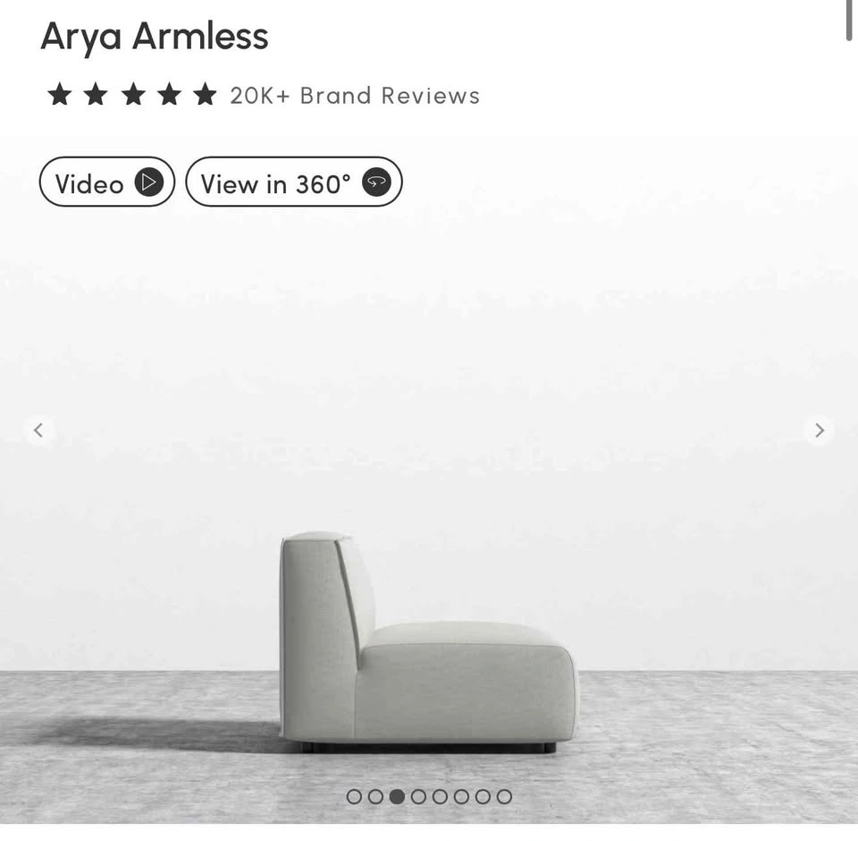 ROVE CONCEPT ARYA ARMLESS (3 PIECES) - photo 2