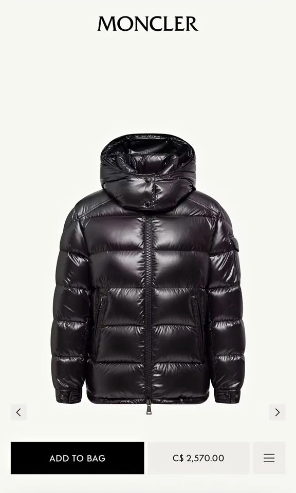 BRAND NEW MONCLER JACKET (WITH TAGS)