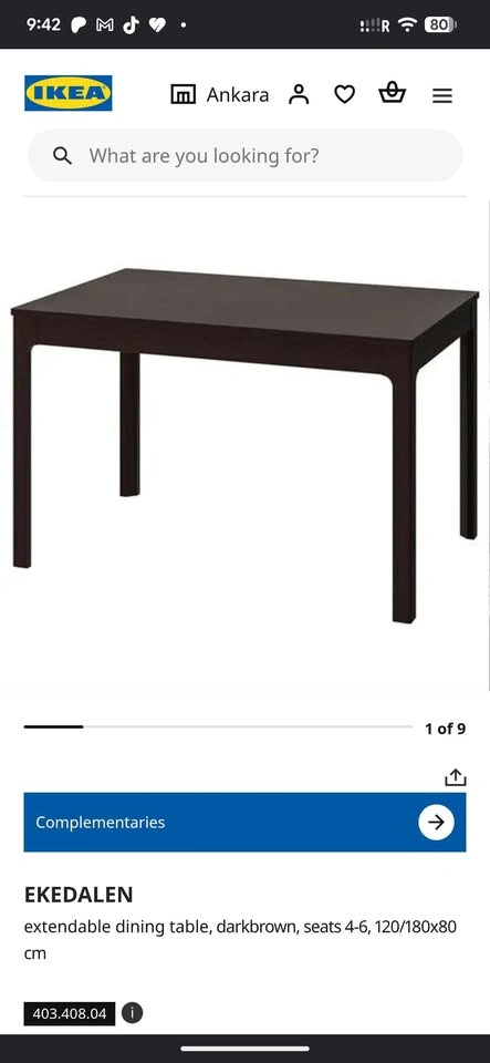 Ikea Dark Wood Desk - photo 5