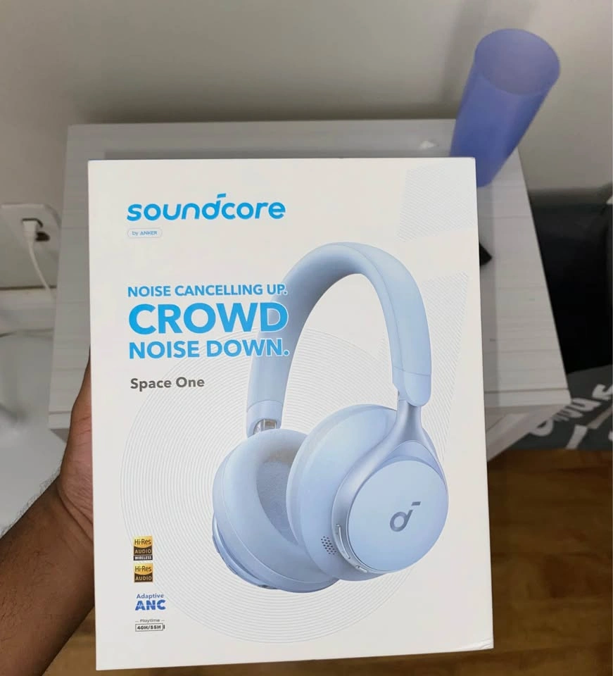 Soundcore Space One noise canceling Bluetooth Headphones - photo 4