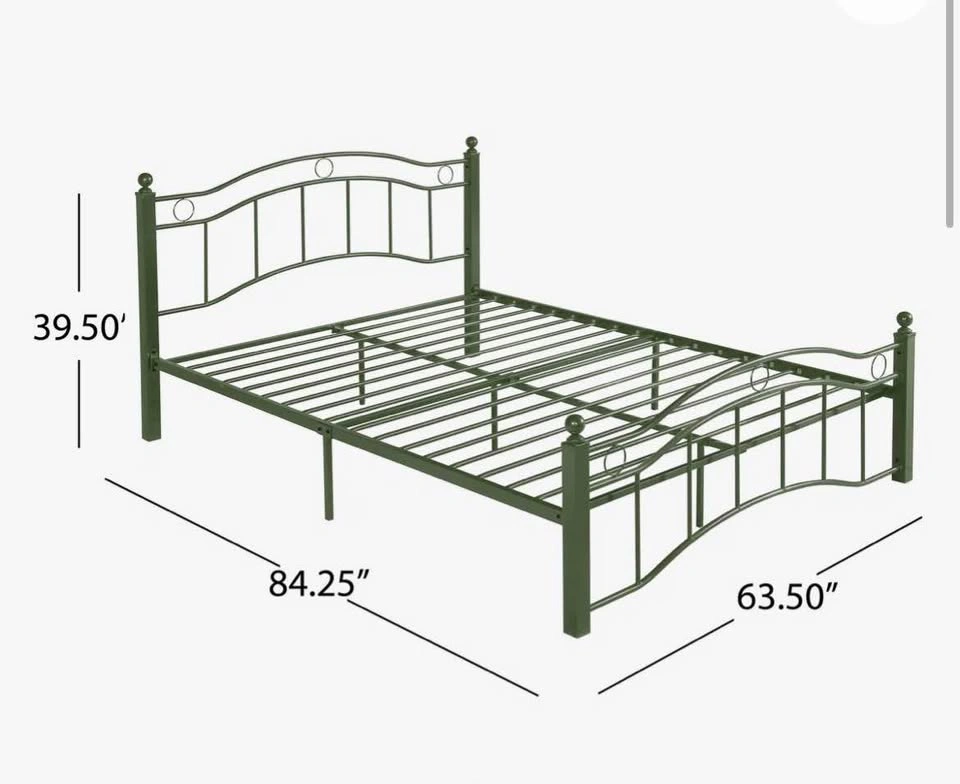 Metal bed - brand new (full size-Double) - photo 2