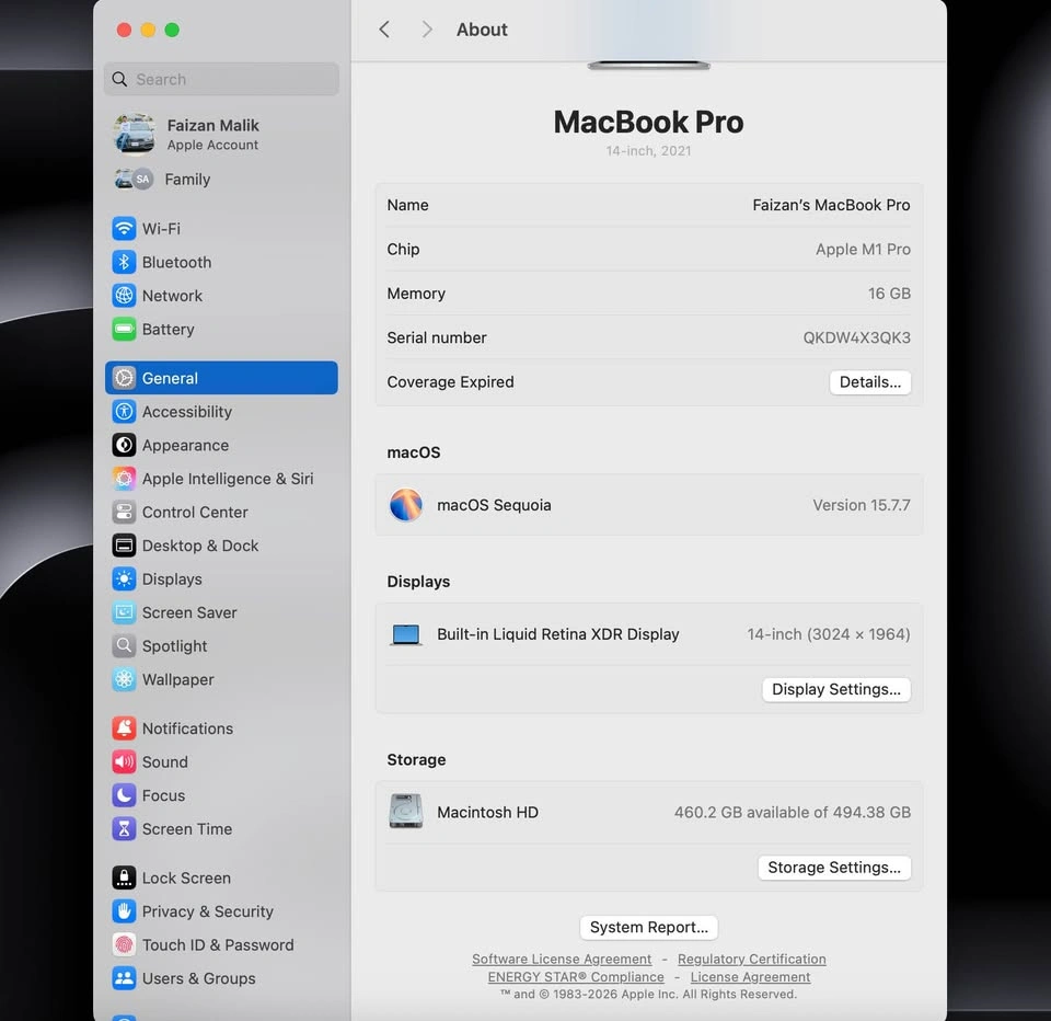 Apple MacBook Pro 14-inch 2021 M1 Pro Chip - photo 3