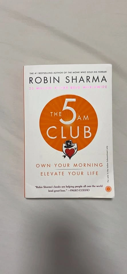 Robin Sharma The 5 AM Club Book