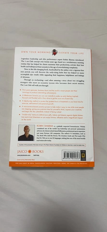 Robin Sharma The 5 AM Club Book - photo 3