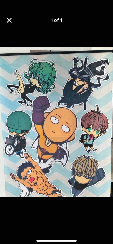 One Punch Man Anime Poster (Scroll)
